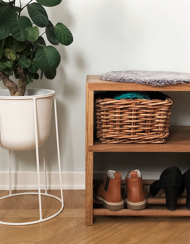 Hallbänk S21  | Dansk Design | Tillverkad för hand